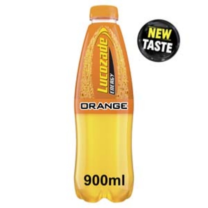 Picture of 900 Orange Lucozade  x12 DRS